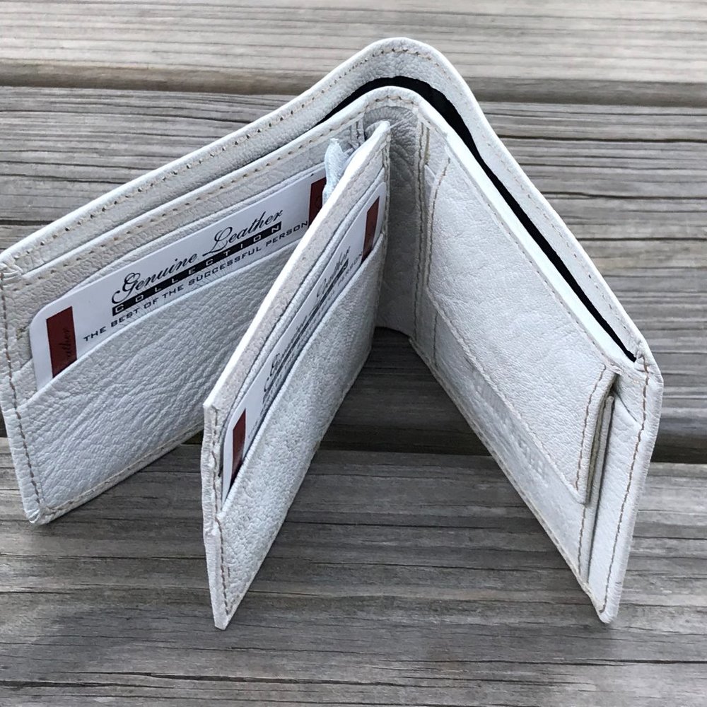 Men Wallet Handmade Genuine Leather cardholder - Picture 5 of 8